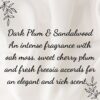 Dark Plum & Sandalwood Wax Melts - Image 2
