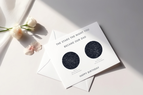 The Stars The Night Personalised Card