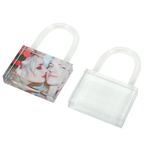 Personalised Photo Crystal Lock