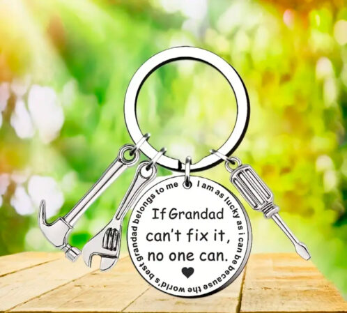 Grandad Keyring
