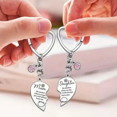 Mum & Daughter Keyring